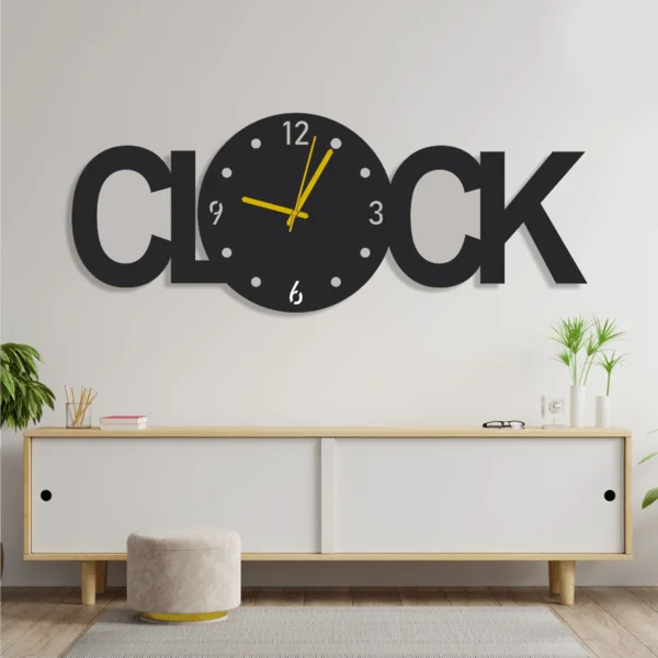 Clock Wooden Wall Clock