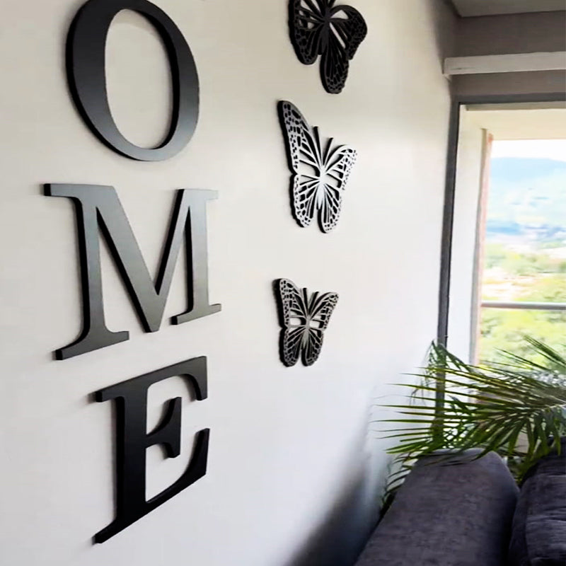 Welcome Home With Butterfly