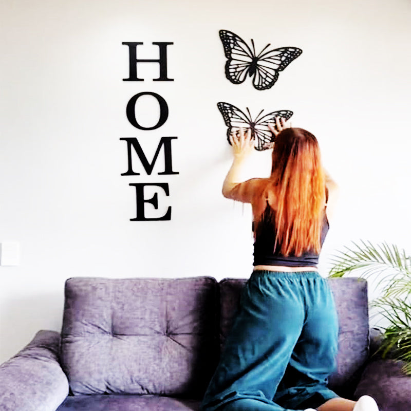 Welcome Home With Butterfly