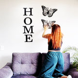 Welcome Home With Butterfly