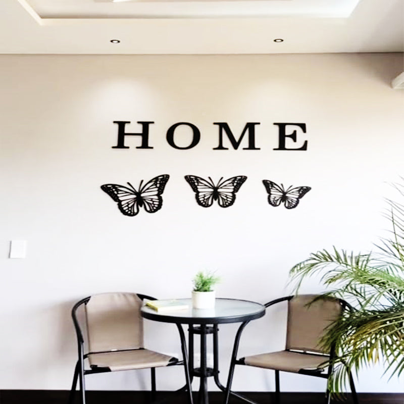 Welcome Home With Butterfly