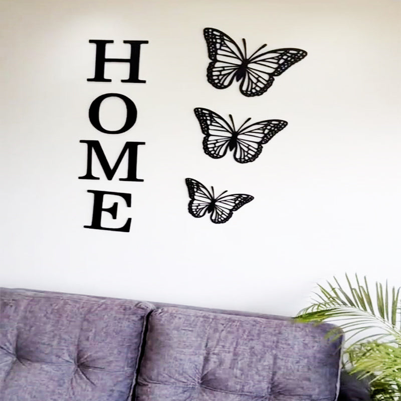 Welcome Home With Butterfly