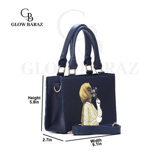 Mini Marque Bag Blue