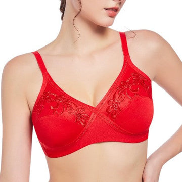 FL-709 Total-Support Bra - Red