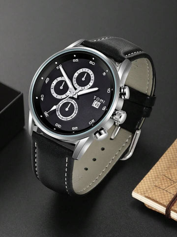 TOMI T-601 Chronograph Watch Business Luxury Watch