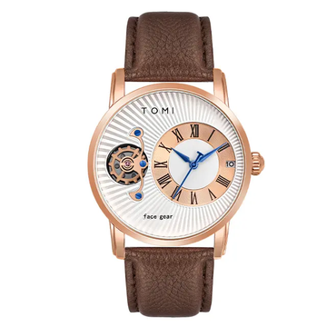 TOMI T-104 Face Gear Dual Strap Watch