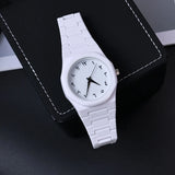 “AURA” White Arabic premium watch