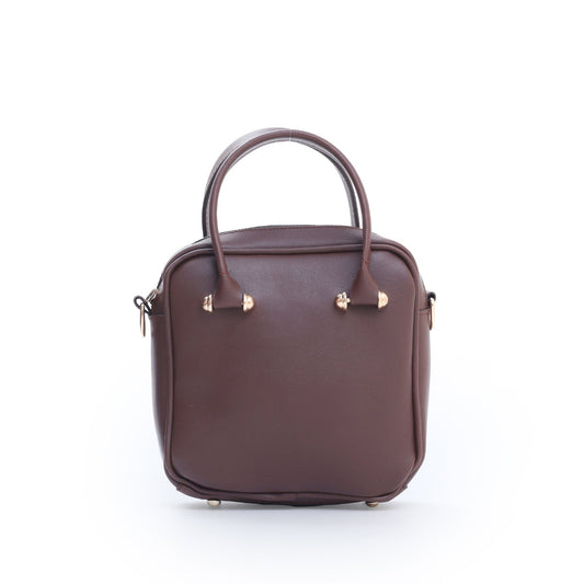 Monty Square Bag - Mehroon