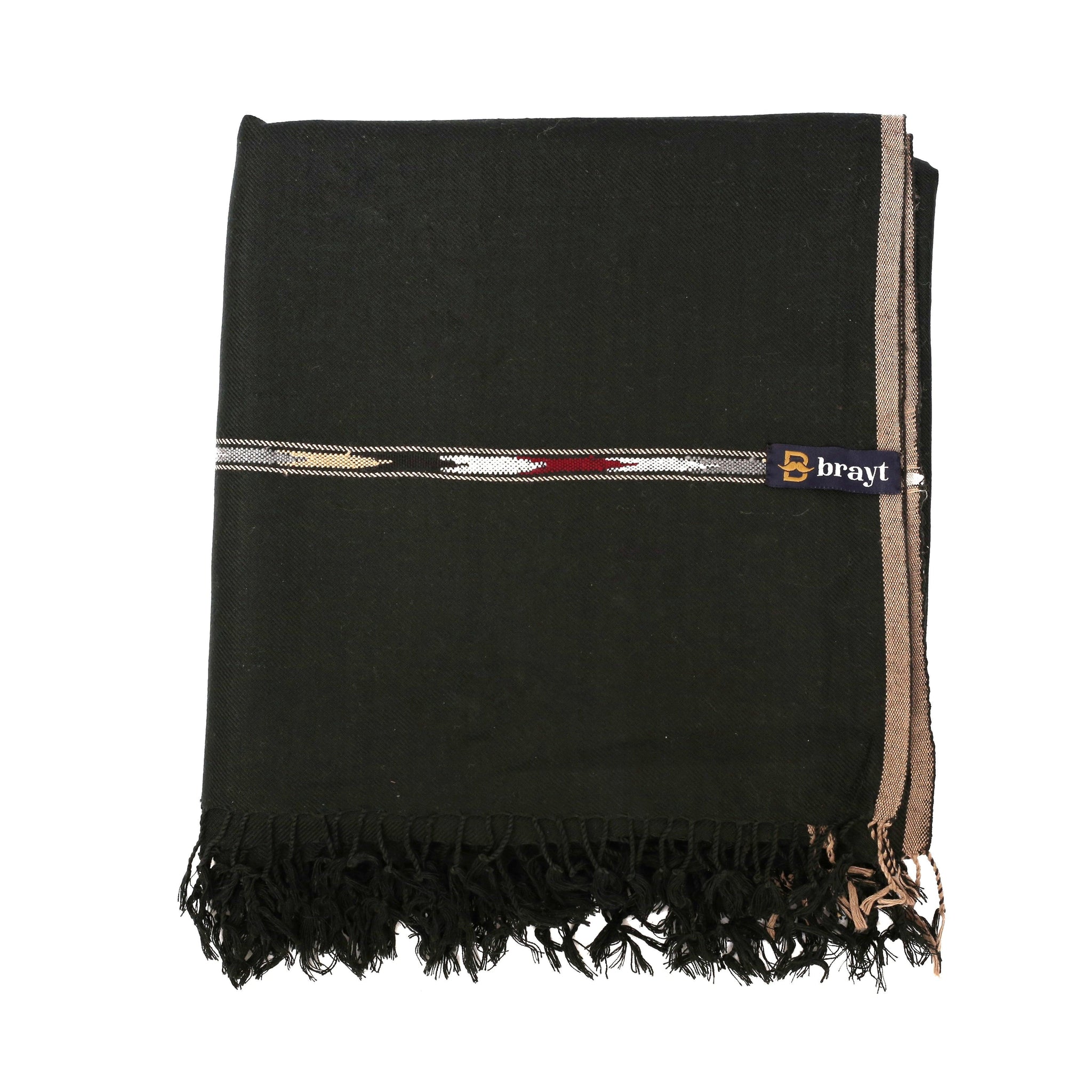 Wool Shawl (Black)