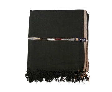 Wool Shawl (Black)