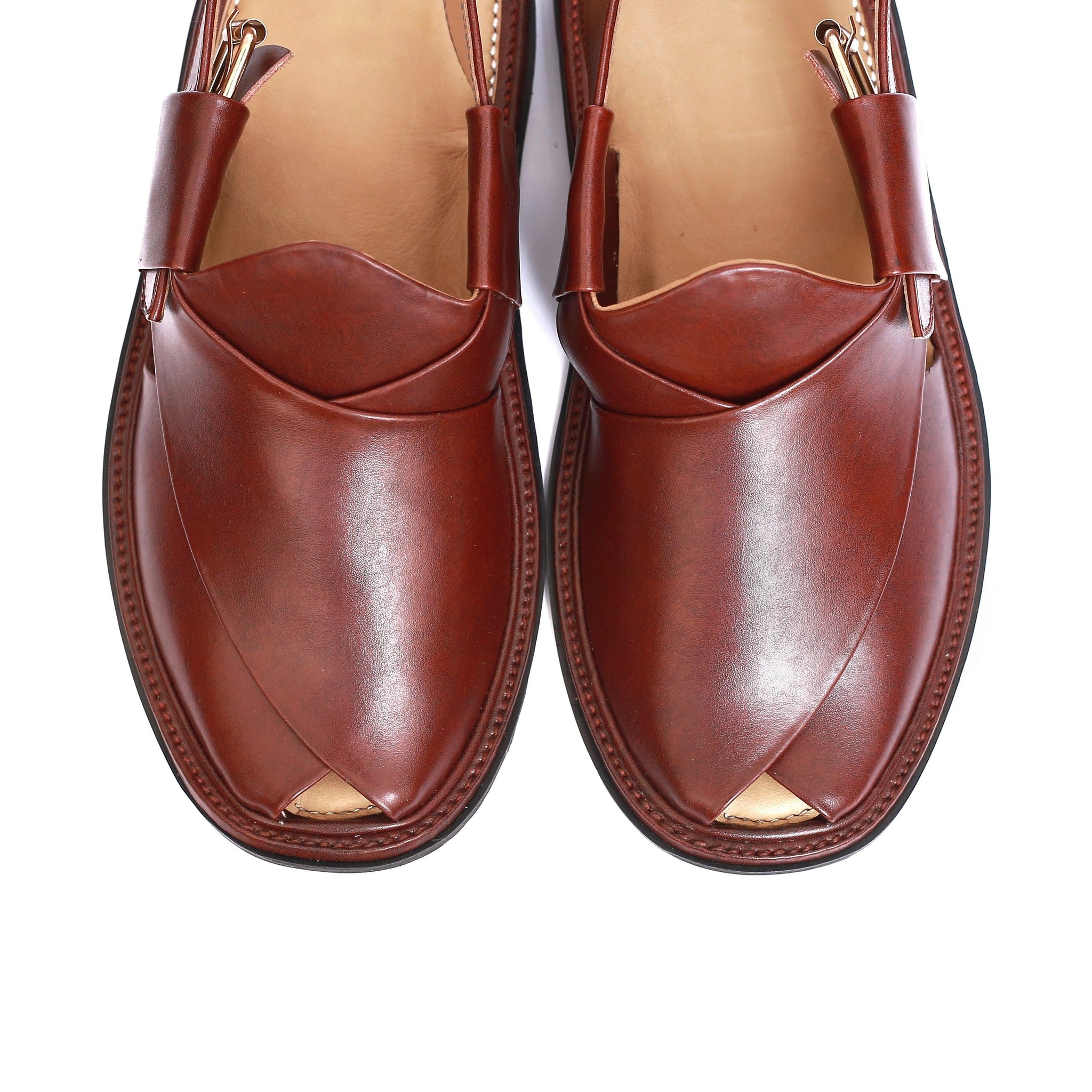 Burgundy Round Shape
