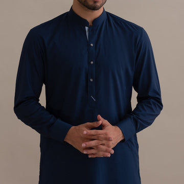 SWISS GOLD EGYPTIAN NAVY BLUE Cotton