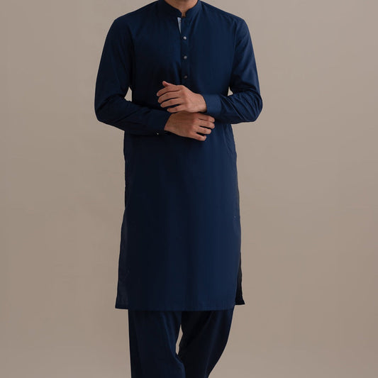 SWISS GOLD EGYPTIAN NAVY BLUE Cotton
