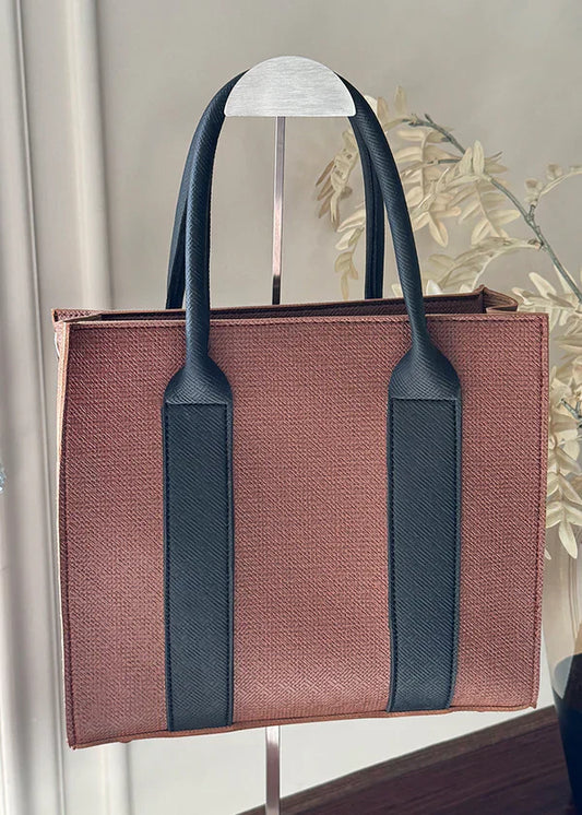 Urban Tote with Pouch - Brown
