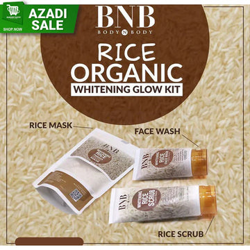 BNB 3 in 1 Rice Extract & Glow Kit