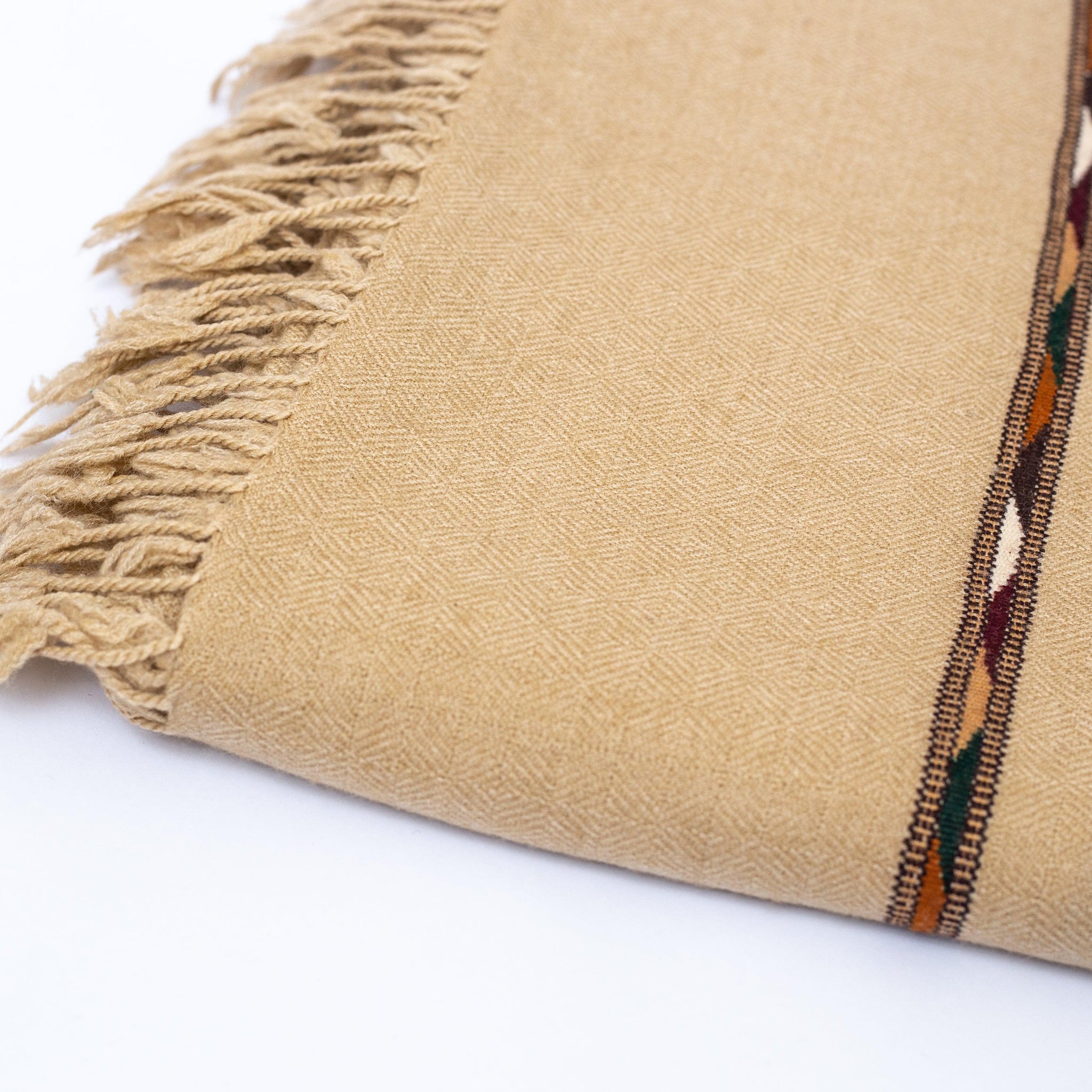 Wool Shawl ( Sand )