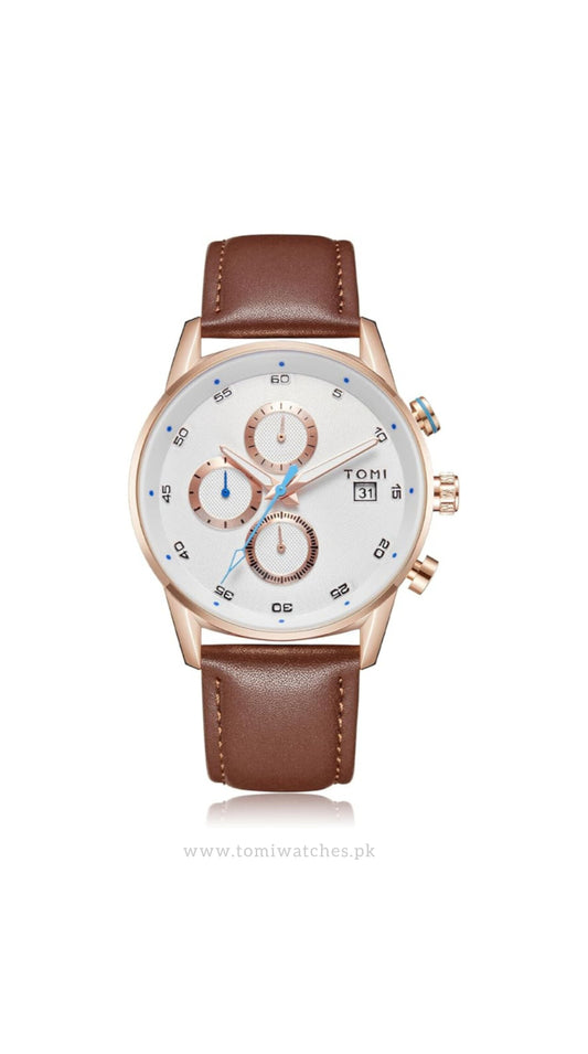 TOMI T-601 Chronograph Watch Business Luxury Watch