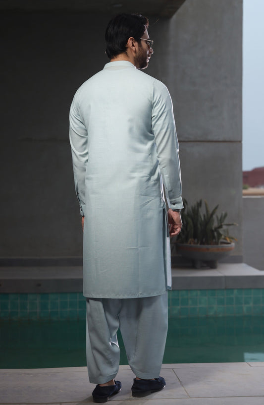 PLAIN ICE BLUE WASH & WEAR
