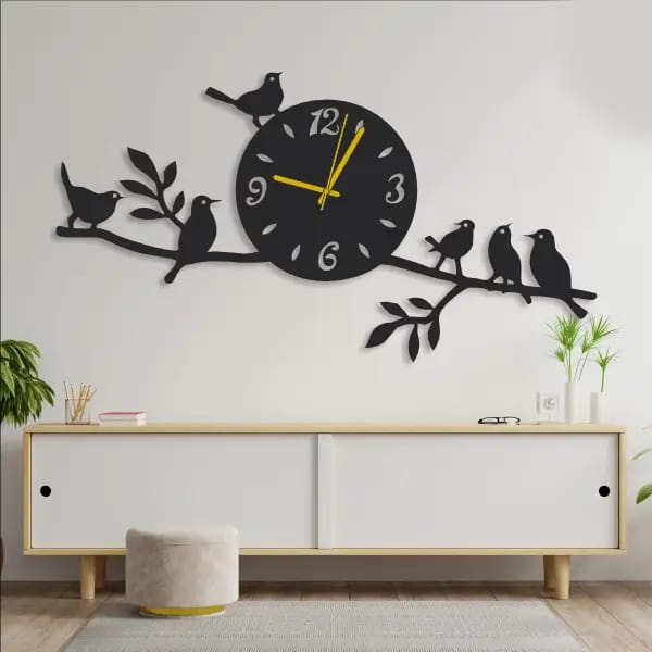 Sparrow Wall Clock