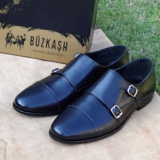 Dülmen Black- Double Monk Strap