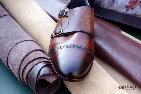 Dülmen Tobacco- Double Monk Strap in