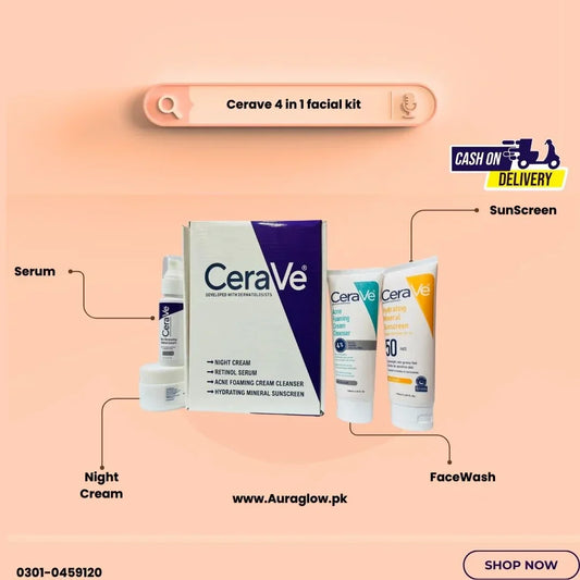 CeraVe 4 in 1 skin care kit