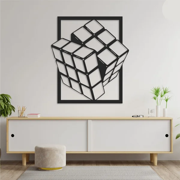 Puzzle Cube Wall Decor