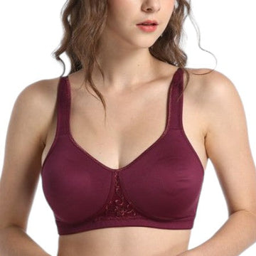 FL-305 Minimizer Bra - Plum