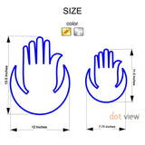 Premium Acrylic Mirror Islamic Hazrat Abbas (AS) Alam Nishan