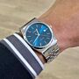 Casio Unisex Stainless Steel Blue Dial Quartz Watch MTP-B145D-2A2, MTPB145D