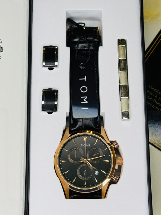 TOMI T-602 Chronograph Premium Luxury Business Men's Watch