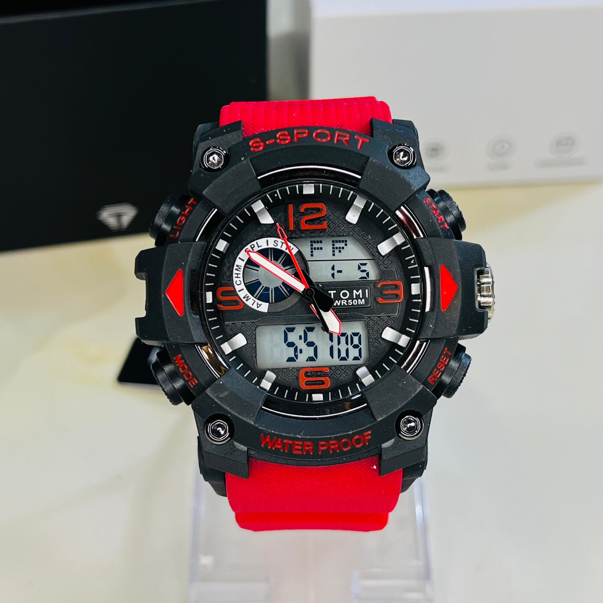 TOMI T-231 Men's Sports Watch Military Sports Watch