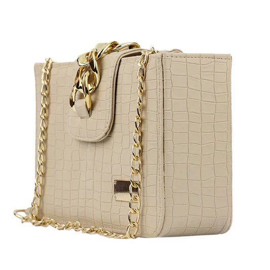 Modas Crossbody Bag  Beige