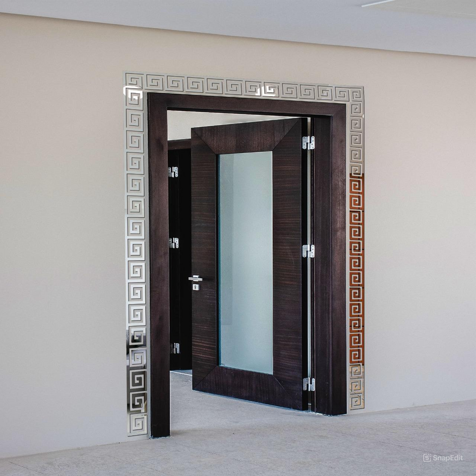 Versace Border Greek Mirror Wall Sticker